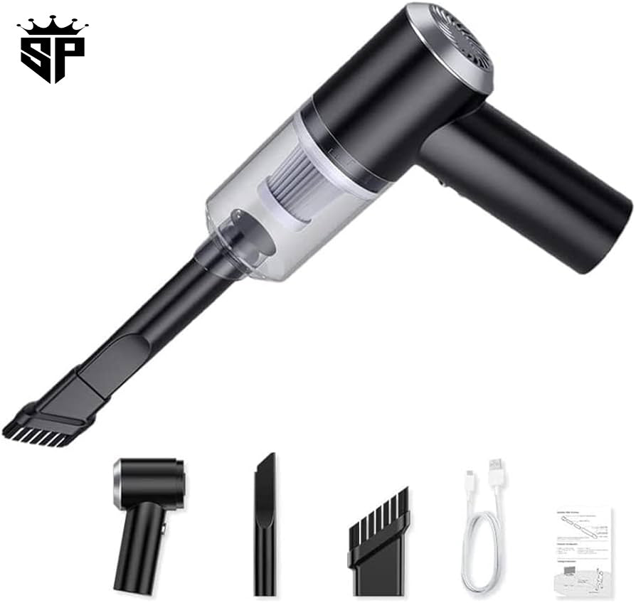 USB Rechargeable Mini Handheld Vacuum Cleaner | Portable Car & Home Dust Cleaner