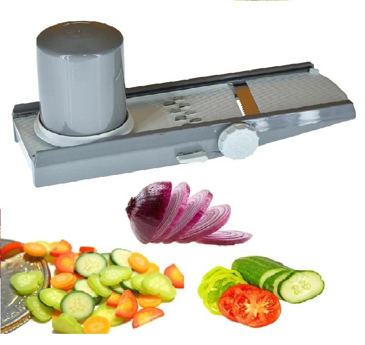 Bruno Vegetable Chopper | Manual Slicer, Shredder & Grater